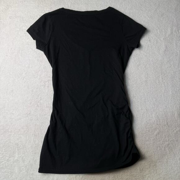 COOGI Women's T-Shirt Baby Tee Medium Gold Logo Spell Out Mcbling Y2K Vintage - Picture 6 of 6